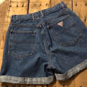 Vintage Guess High Waisted Shorts